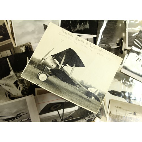 4289 - Aviation - a collection of 1930's and later press photographs, some with annotations and various sta... 