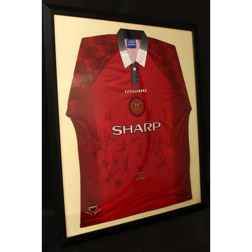 4291 - Sport, Football, Autographs, Manchester United F.C. (The Red Devils) - a 1996-1998 'Theatre of Dream... 