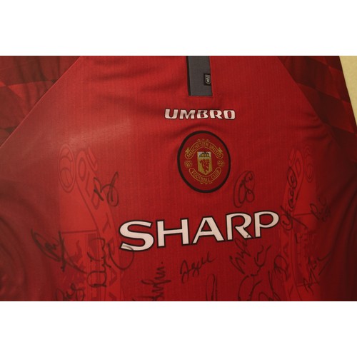 4291 - Sport, Football, Autographs, Manchester United F.C. (The Red Devils) - a 1996-1998 'Theatre of Dream... 