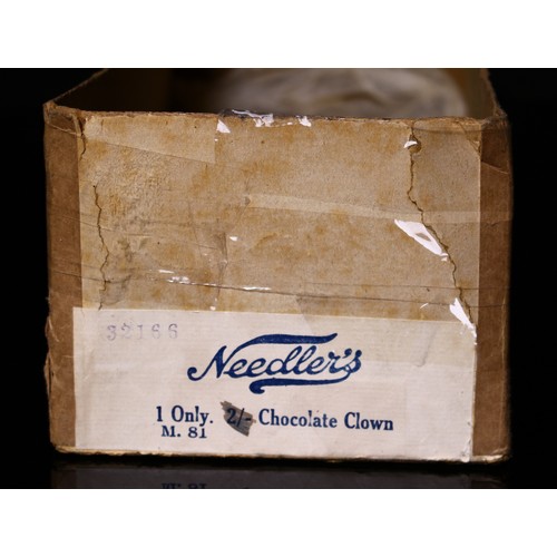 4261 - Advertising, Confectionery & Chocolate - a late 1920's/early 1930's moulded chocolate novelty, in th... 