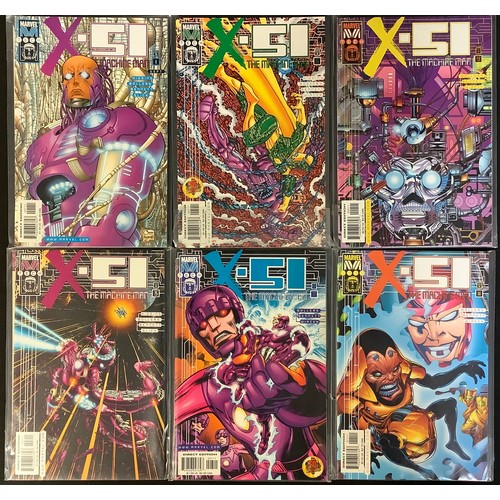 4399 - X-51 Machine Man vol. 1 #1-12. 1999. Approx VFN - NM.