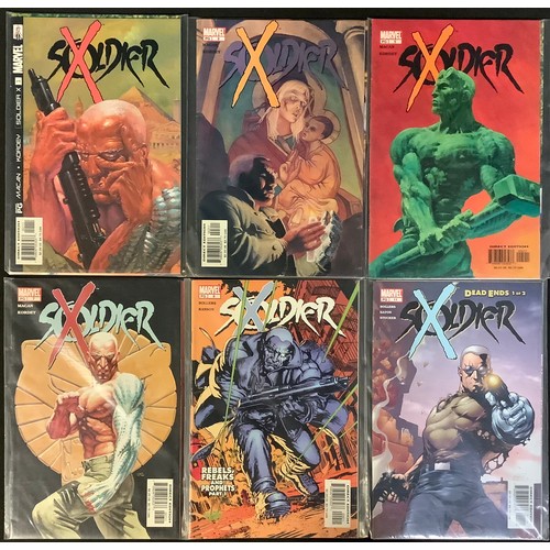 4402 - Soldier x #1-12. Vol. 1, 2002. Approx VFN-NM. Cable storyline.