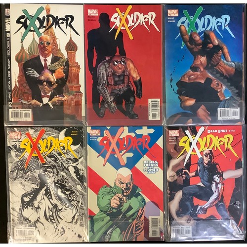 4402 - Soldier x #1-12. Vol. 1, 2002. Approx VFN-NM. Cable storyline.