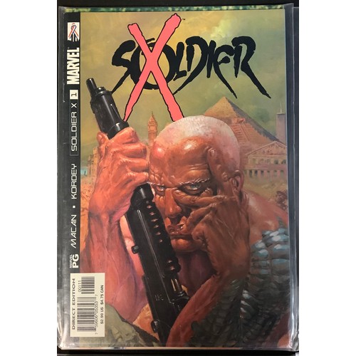 4402 - Soldier x #1-12. Vol. 1, 2002. Approx VFN-NM. Cable storyline.