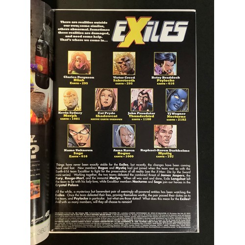 4405 - Exiles #1-19, 21-31, 33-40, 42-51, 54, 56-63, 65, 71, 73, 75, 76, 78-81, 83-85, 90-96, 98-100, + Ann... 