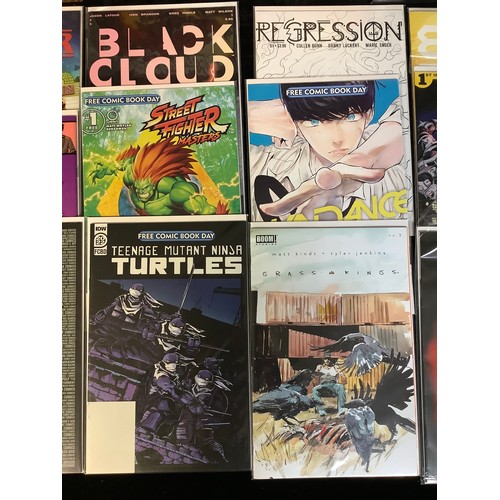 4410 - 20 Mixed Indie, modern age comics and Graphic Novels. Stranger Things FCBD, Transformers The War Wit... 