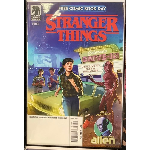 4410 - 20 Mixed Indie, modern age comics and Graphic Novels. Stranger Things FCBD, Transformers The War Wit... 