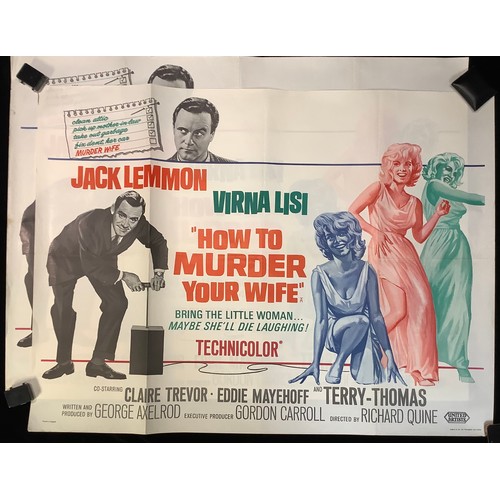 4415 - 4 1960s Rom-Com movie posters. McClintock! John Wayne (1963). Assault on Queen, Frank Sinatra (1966)... 