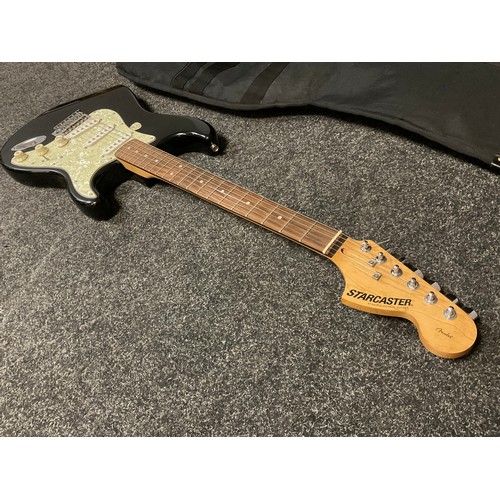 30 - A Starcaster by Fender electric guitar, Fender, serial number CXS 070709724, with case.