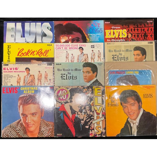 232 - Vinyl Records - LP's - Elvis Presley including His Hand In Mine - RD-27211; Let's Be Friends - INTS1... 