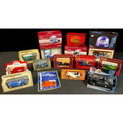 267 - Toys - models including Corgi 1:50 scale Hauliers of Renown CC13729 Scania R - C Doyle Plant Hire an... 