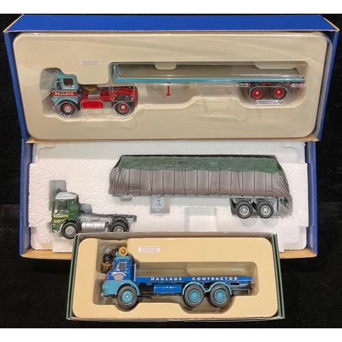 270 - Toys - Corgi 1:50 scale Kings of the Road models, comprising CC12504 Atkinson Borderer flatbed trail... 