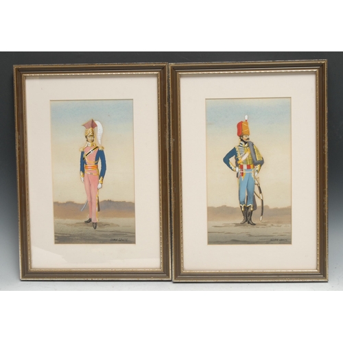 898 - Ieuan Lewis
A pair, Officer, 9th Lancers 1819 and Marquis of Anglesey G C B Colonel of the 7th Regim... 