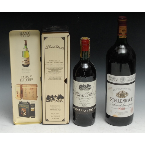 811 - La Rioja Alta, S.A. Cosecha 1973, bottled for the 1890-1990 centenary, 75cl, 12.5%, labels good, lev... 