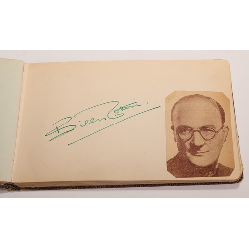 871 - Autographs - Derby County - Sport - Football  - Cricket - Music Hall and Show Business - an album of... 