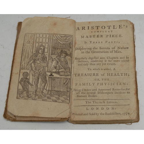 920 - Aristotle's Compleat Masterpiece, in three parts, Displaying the Secrets of Nature in the Generation... 