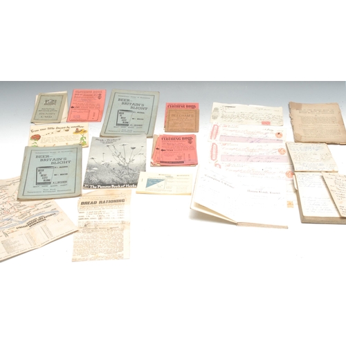 988 - Medical Interest - Pharmacy - an early 20th century manuscript note book, with receipts and recipes ... 