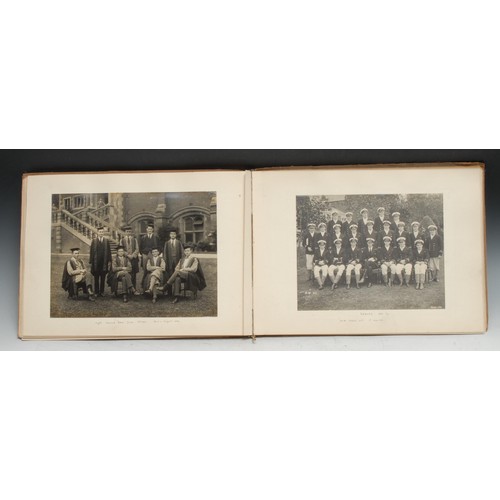 977 - Photography, Naval Interest - an early 20th century photograph album containing various Naval photog... 