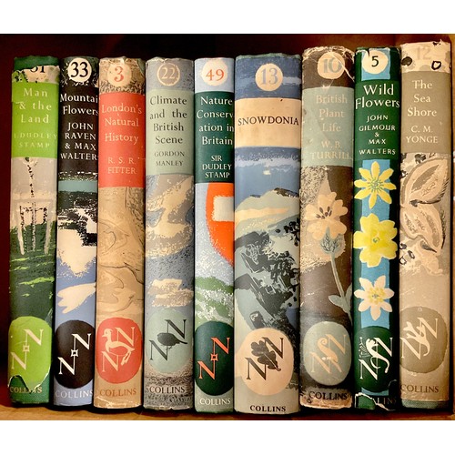 945 - The New Naturalist, nine volumes, London's Natural History, Wild Flowers, British Plant Life, The Se... 