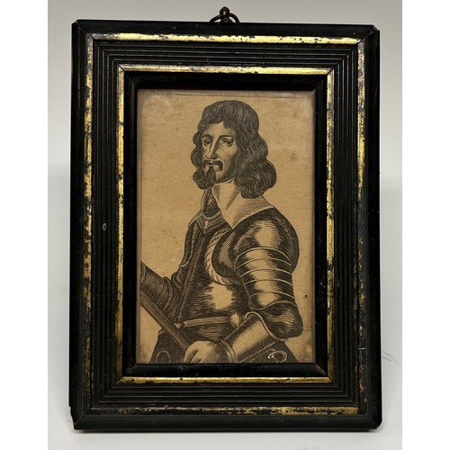 252 - The English Civil War - a 19th century monochrome engraving, The Most Excellent Sir Thomas Fairfax, ... 