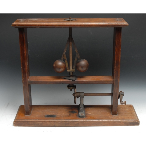 222 - Industrial and Engineering History - an early 20th century didactic working model, of a centrifugal ... 