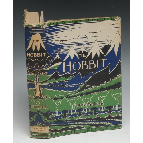 948 - Tolkein, JRR, The Hobbit, or There and Back Again, illustrated by the author, 12th Impression, 1961,... 