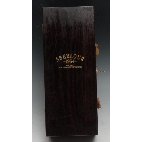 816 - Whisky, Aberlour Single Malt, distilled 1964, bottled 1989, 43% vol, 75cl, sealed, level at top of s... 