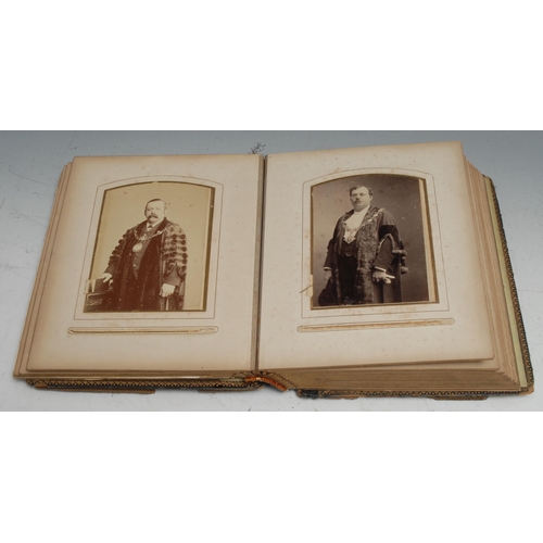 969 - Photography - Municipal History - The Midlands - a Victorian photograph album, containing cabinet ca... 