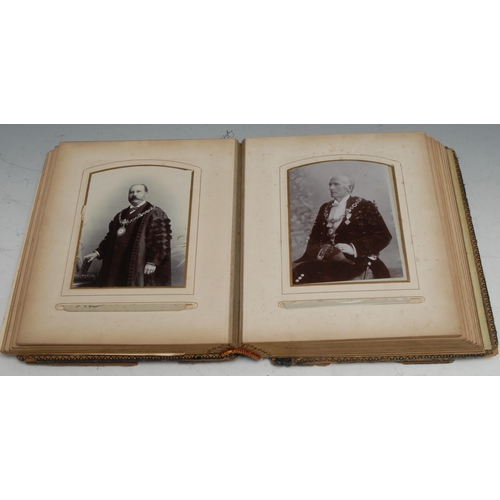 969 - Photography - Municipal History - The Midlands - a Victorian photograph album, containing cabinet ca... 