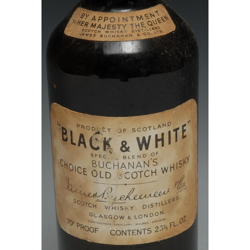 817 - Whisky, James Buchanan & Co, Black & White Special Blend of Choice Buchanan's Choice Old Scotch Whis... 