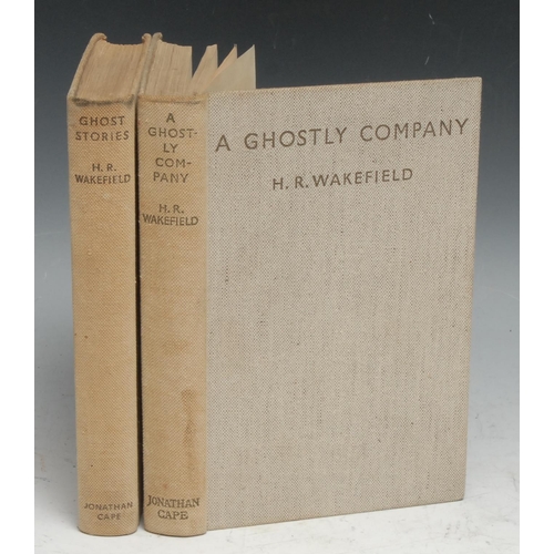 952 - Wakefield, H. R, A Ghostly Company: A Book of Ghost Stories, Jonathan Cape, London 1935;  another, G... 