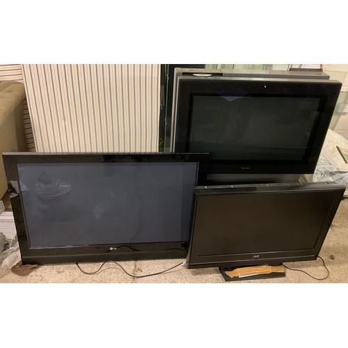 315 - A Bang & Olufsen BeoVision Avant 32 DVD television;  others, flat screen