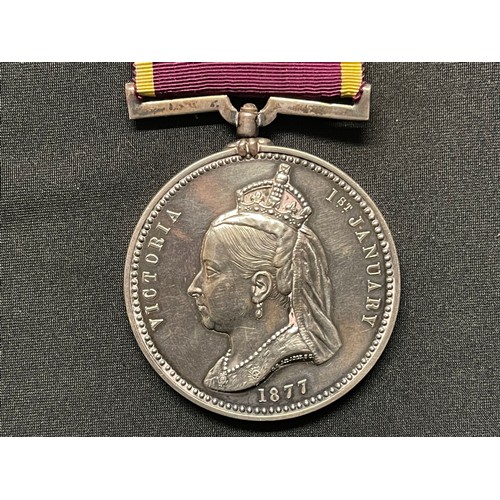 3000 - Medal Group to Major A England, X Bengal Lancers comprising of Indian Mutiny Medal, Abyssinian War M... 