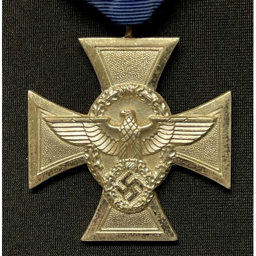 3045 - WW2 Third Reich Polizei Dienstauszeichnung 2. Stufe (18 Jahre) - Police Long Service Award 2nd Class... 