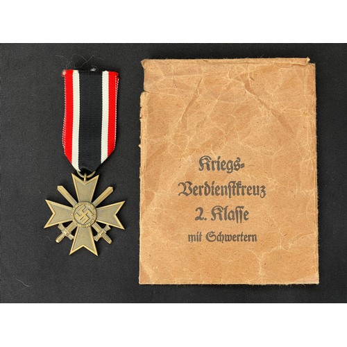 3061 - WW2 Third Reich WW2 Third Reich Kriegsverdienstkreuz 2.Klasse mit Schwertern - War Merit Cross 2nd C... 