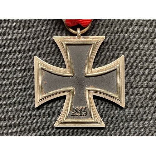 3066 - WW2 Third Reich  Eisernes Kreuz 2. Klasse. Iron Cross 2nd class 1939. No maker mark. Complete with o... 