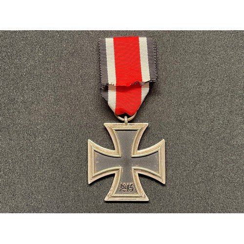 3066 - WW2 Third Reich  Eisernes Kreuz 2. Klasse. Iron Cross 2nd class 1939. No maker mark. Complete with o... 