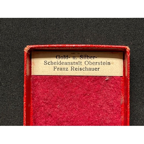 3067 - WW2 Third Reich Treue Dienst Ehrenzeichen, 25 Jahre - Faithful Service Award, 25 years. Complete wit... 