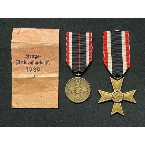 3070 - WW2 Third Reich Kriegsverdienstkreuz 2.Klasse ohne Schwerter - War Merit Cross 2nd Class without Swo... 