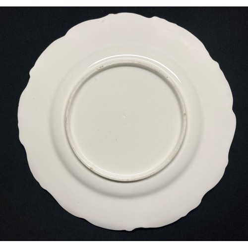 3081 - A porcelain XCIV Regimental dinner plate. the 94th fought with distinction in the Crimea and during ... 