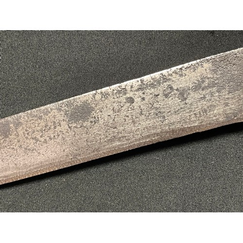 3086 - A Bowie knife with single edged blade 180mm in length, maker marked 