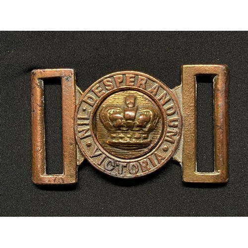 3093 - Victorian Australian Mines Militia Belt Buckle. No makers marks.