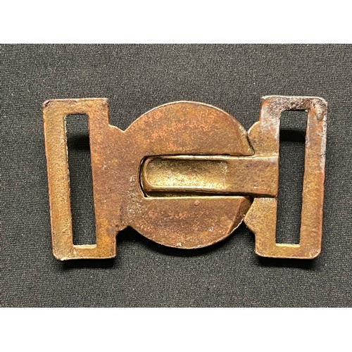 3093 - Victorian Australian Mines Militia Belt Buckle. No makers marks.