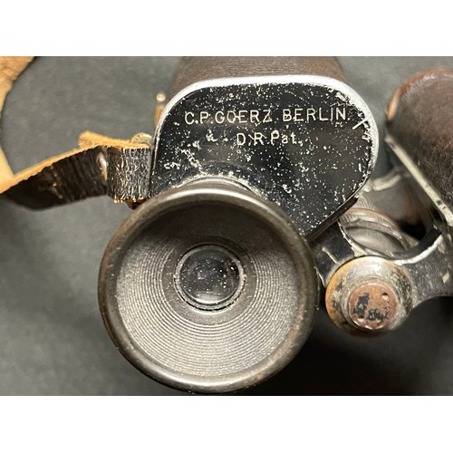 3118 - Pair of German made Binoculars issued to the Royal Navy, maker marked 