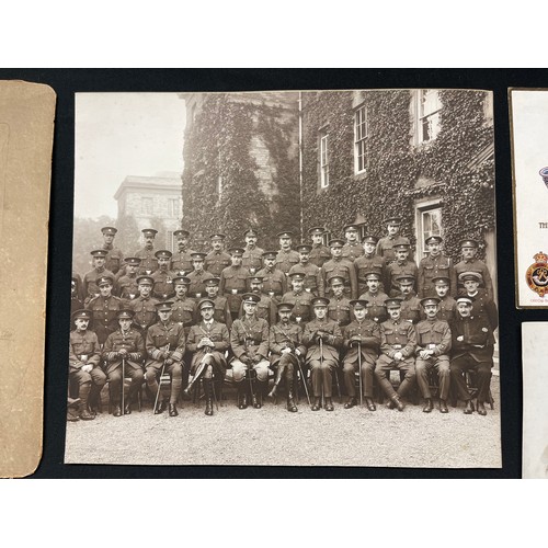 3124 - WW1 British Large Photograph Album of a Royal Artilleryman's service in Egypt & Palestine plus an ad... 