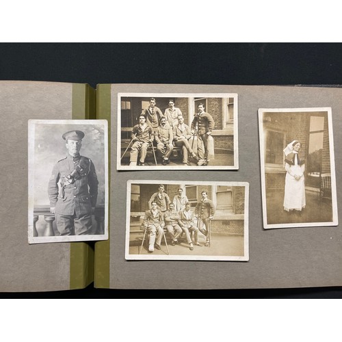 3124 - WW1 British Large Photograph Album of a Royal Artilleryman's service in Egypt & Palestine plus an ad... 