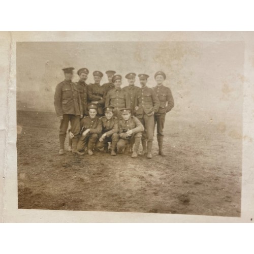 3137 - WW1 British Liperpool Pals group to 15821 Pte Harold Vincent Alefounder, Liverpool Regt (later 20482... 