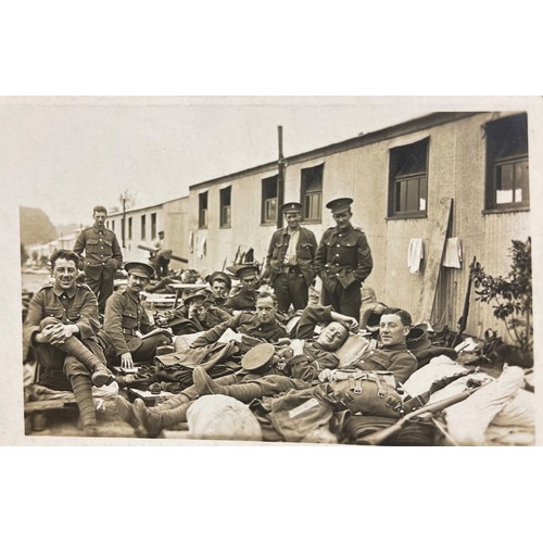 3137 - WW1 British Liperpool Pals group to 15821 Pte Harold Vincent Alefounder, Liverpool Regt (later 20482... 