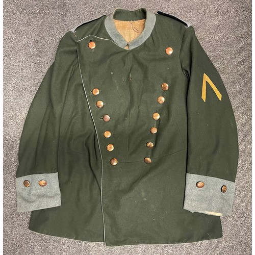 3165 - WW1 Imperial German Bavarian Gendarmerie Tunic in the style of Chevalegers (Mounted Rifles) lining h... 