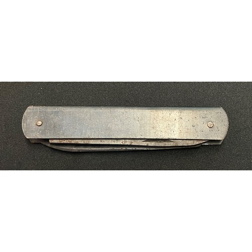 3180 - WW2 British RAF Knife, Pocket, With Spike (Beadon Suit). Unmarked example. Sometimes referred to as ... 